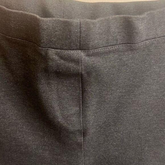 ✨Quince Ultra-Stretch Ponte Straight Leg Charcoal Sz Large Pants✨ - Picture 7 of 10